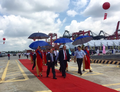 TP HCM khánh thành cảng container quốc tế trên sông Đồng Nai
